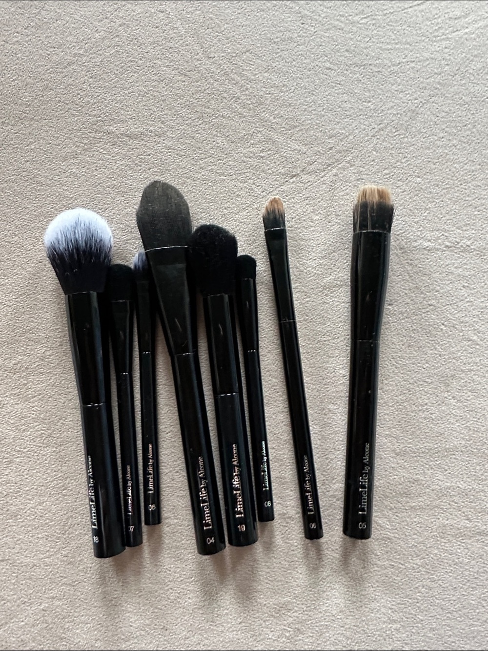 Limited Edition Black Makeup Brush Set - Black